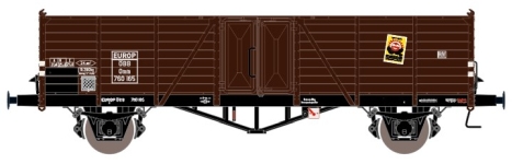 Exact-Train EX20158 - H0 - Offener Güterwagen Europ, ÖBB, Ep. III